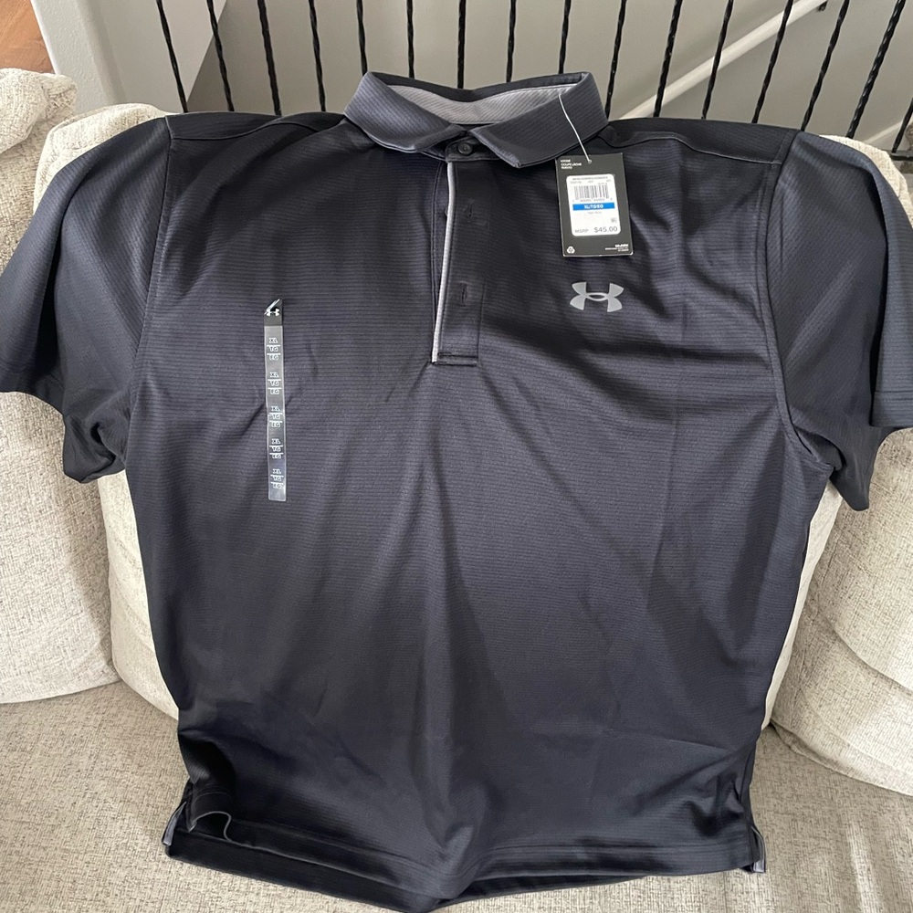 Men’s XL - Under Armor Polo - New